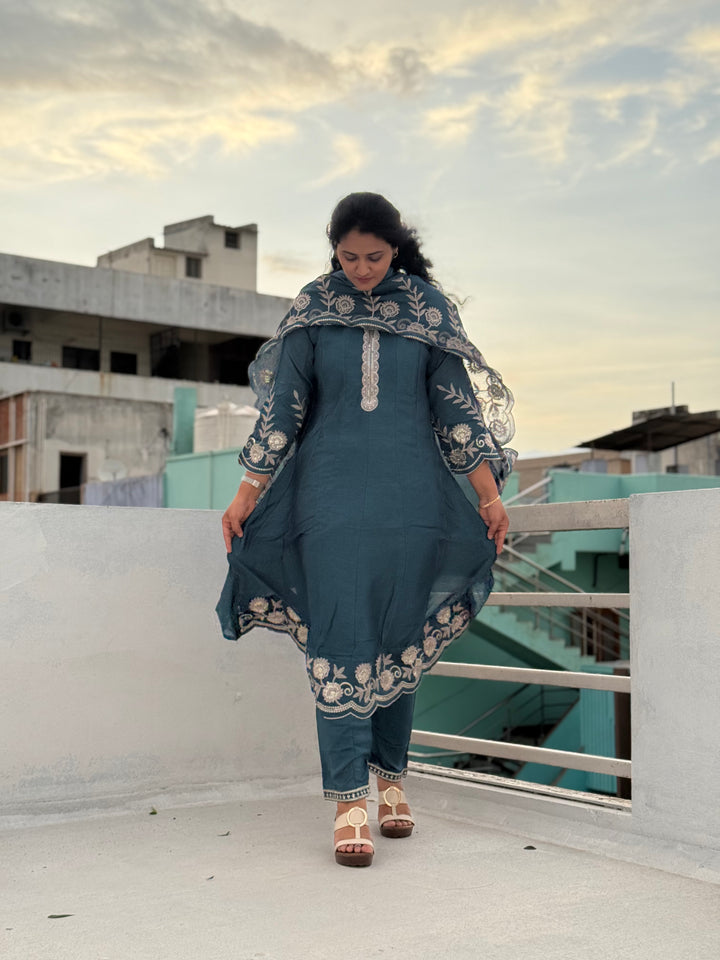 Vichitra Fabric Collection With Elegant Designer Look | RADHE60