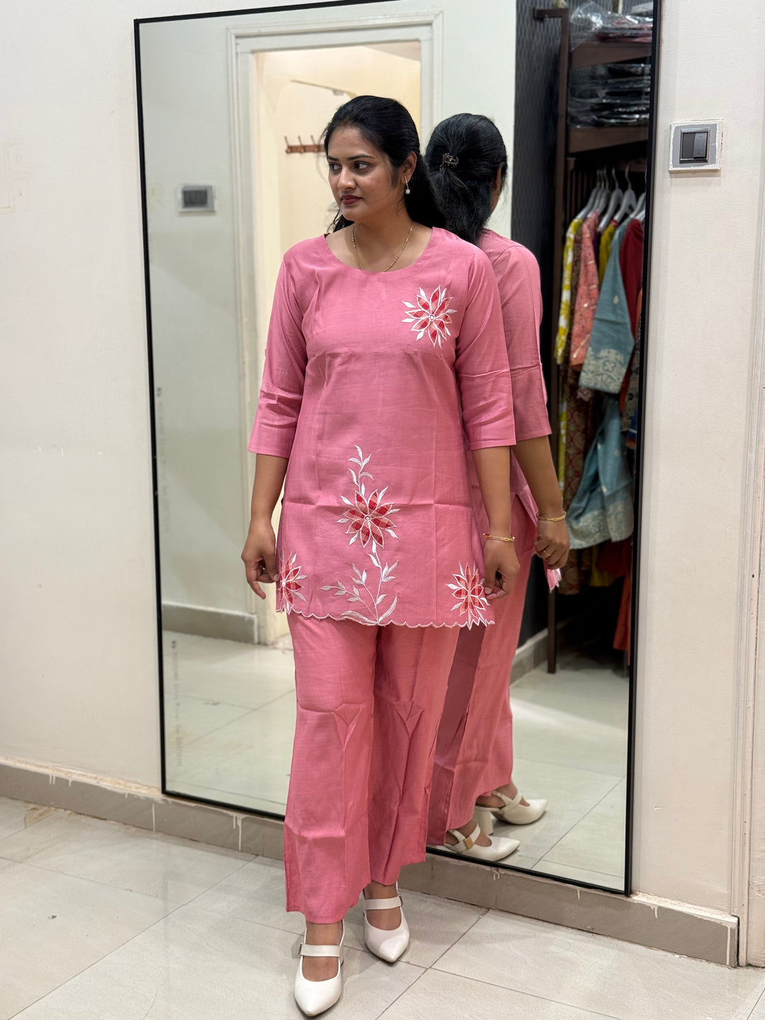 Co-Ord Set Collection with Beautiful Design(Premium Vatican Fabric)| R137