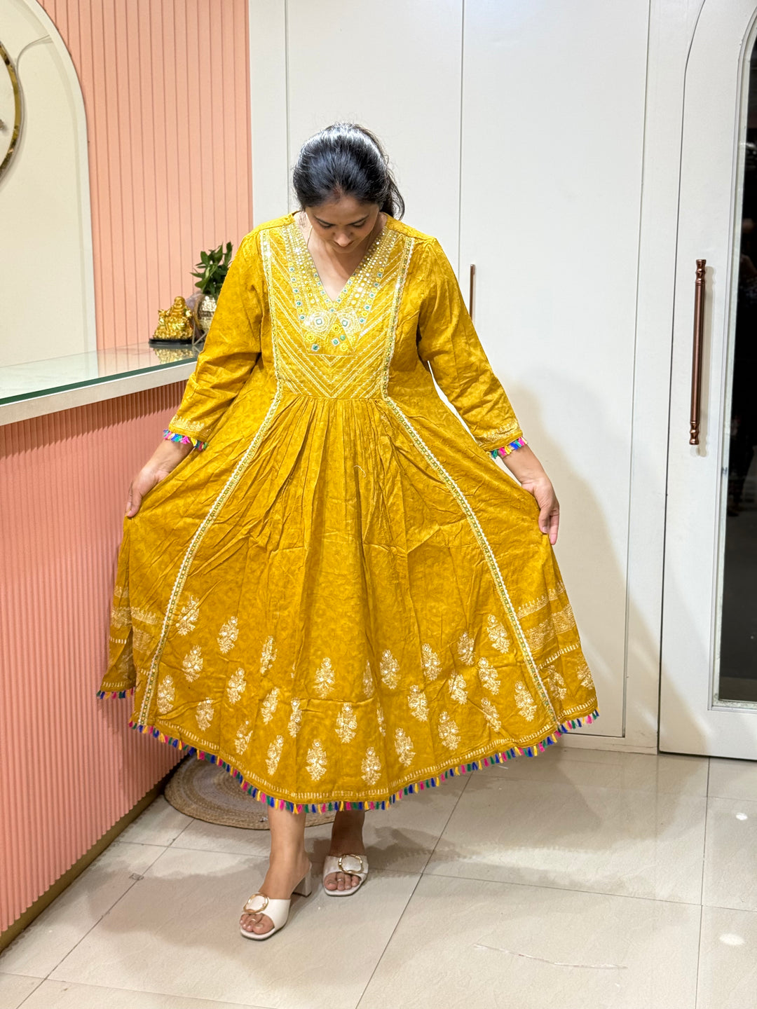 Gown Full Ghera (1pcs Set ) | SALE3