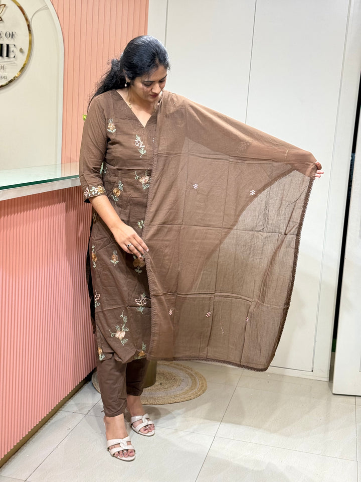Mul Cotton Collection with Embroidery work (Cotton Lining)| R150