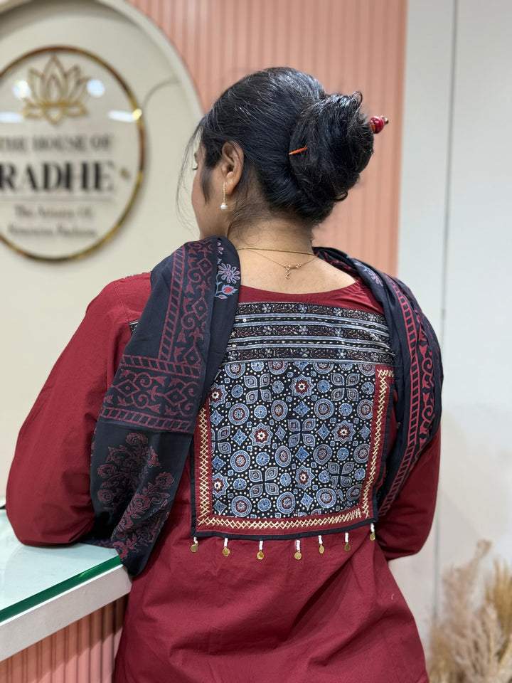Pure Cotton Collection with Back And Front Patchwork | R210