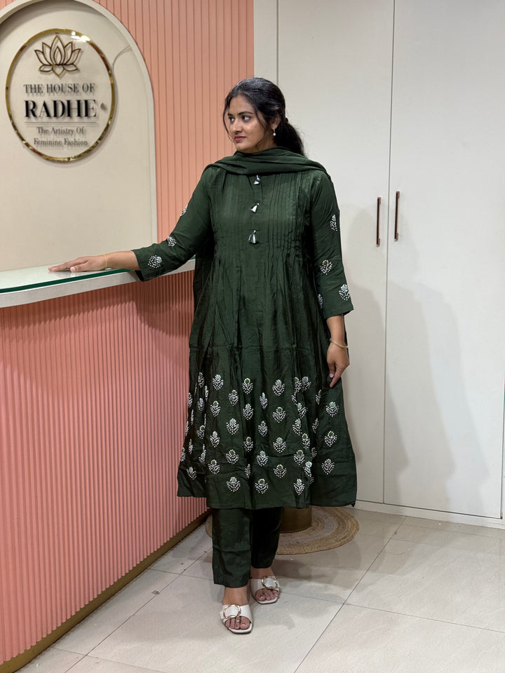 Mul Chanderi  Collection with Mudi work | R206