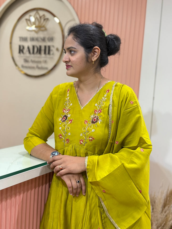 Mul Chanderi Silk Kali Pattern Collection – New Arrivals | R138