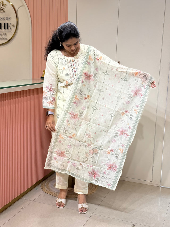 Cotton 3Pcs Set Collection with Premium Print (Cotton Lining )| R189