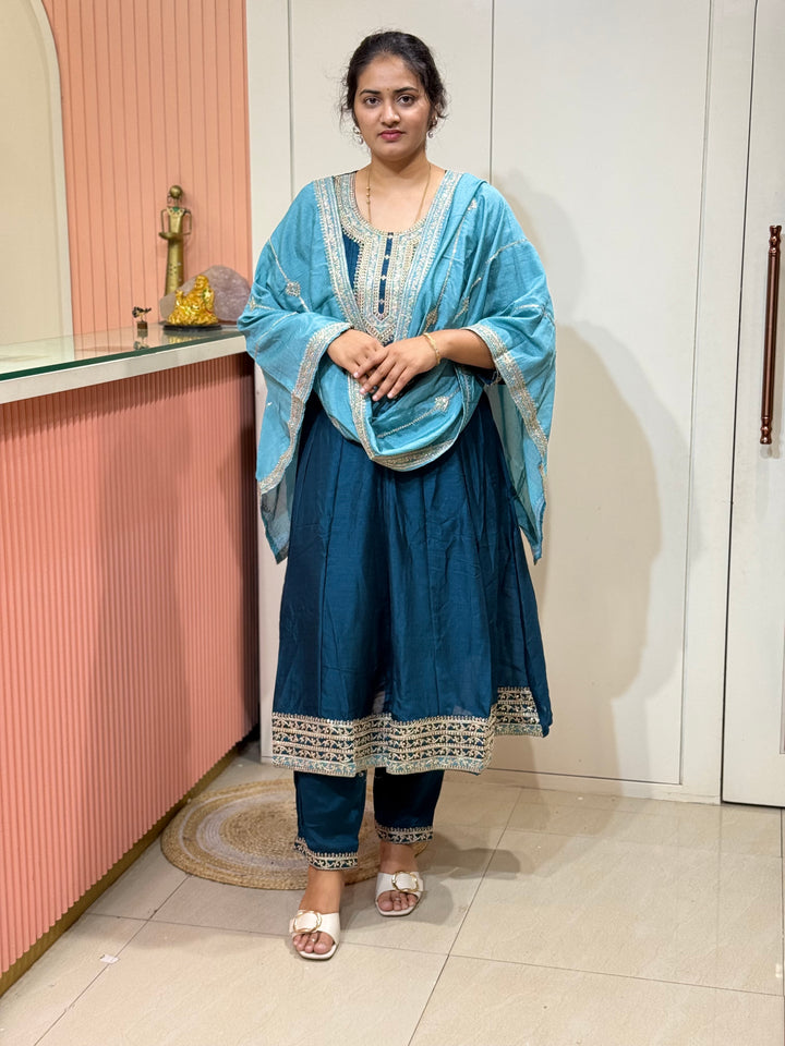 Vichitra Fabric Collection With Elegant Designer Look | RADHE60