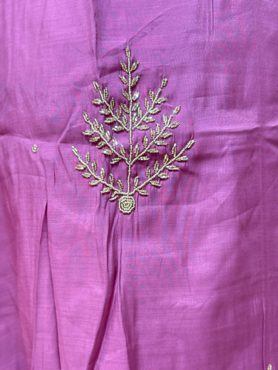 S Mul Chanderi 3 Pc Kurta Set | Semi Party Wear (New Arrivals )| R138
