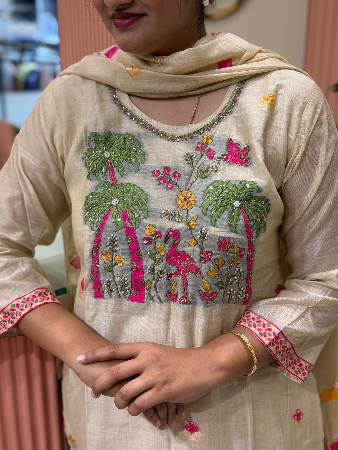 Budget-Friendly Semi Jamdhani Collection | R222