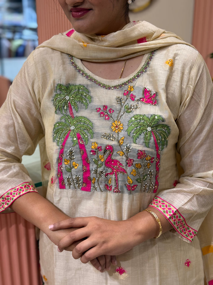 Budget-Friendly Semi Jamdhani Collection | R222