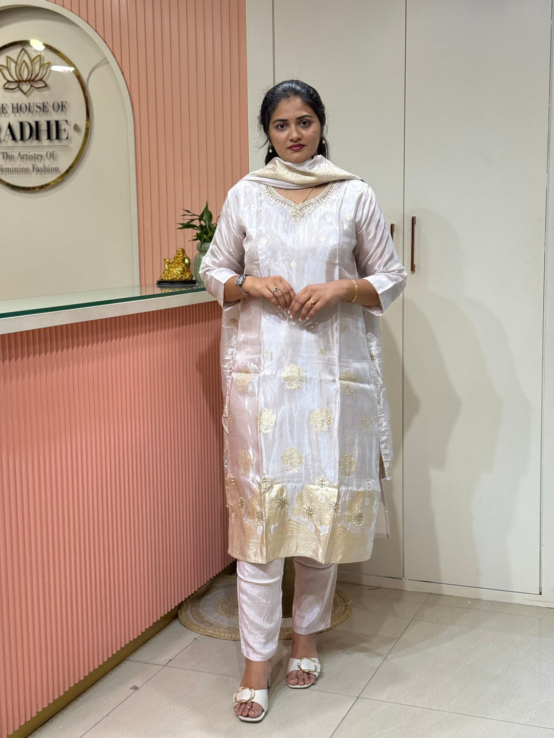 Banarasi Tissue Collection | Full-Length Dupatta | R223