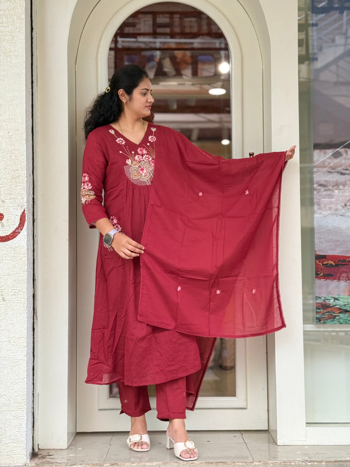Mul Cotton With Front Pockets (cotton Lining) | R168