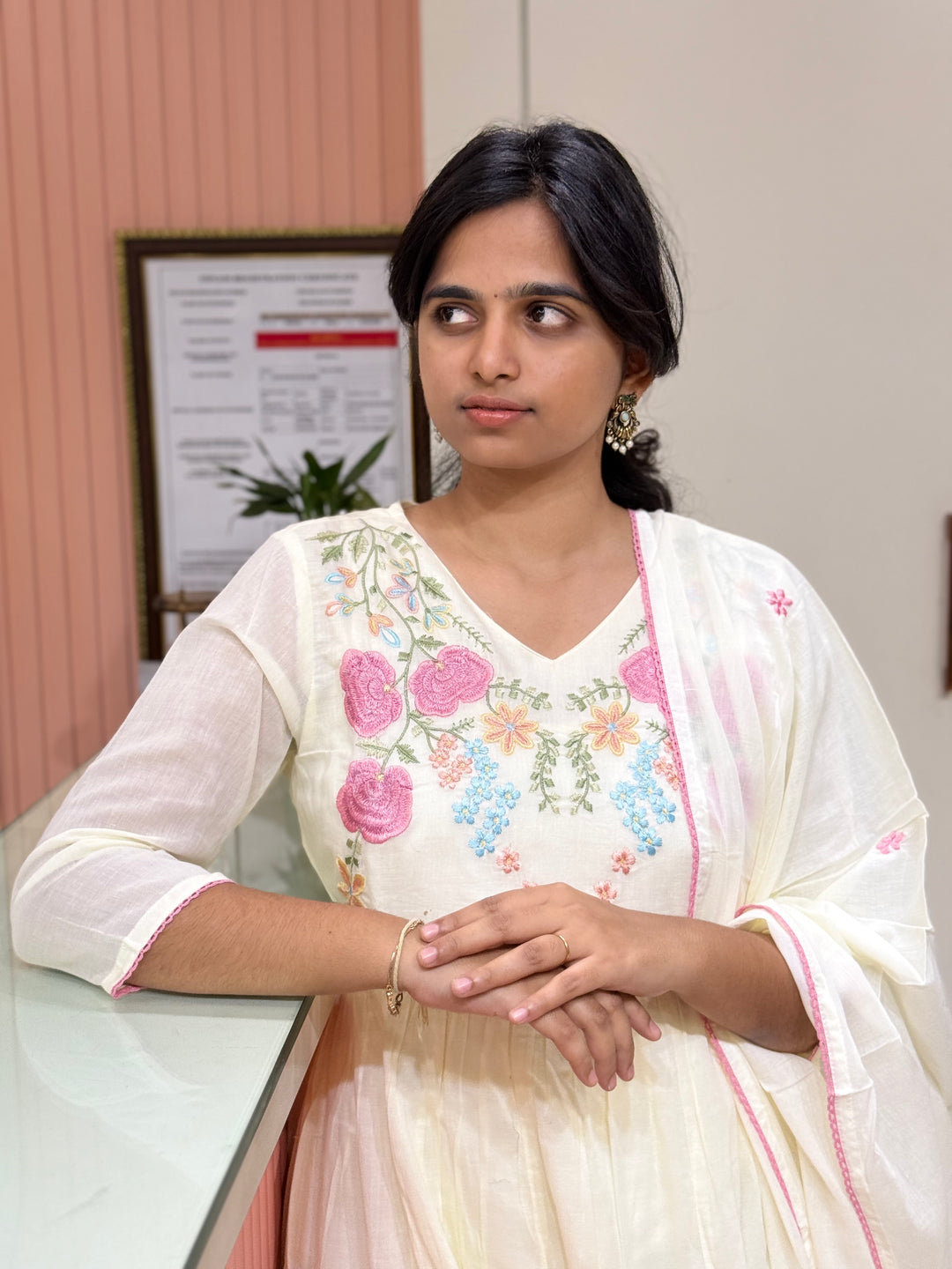 Mul Cotton Collection with Embroidery work (Cotton Lining)| R150