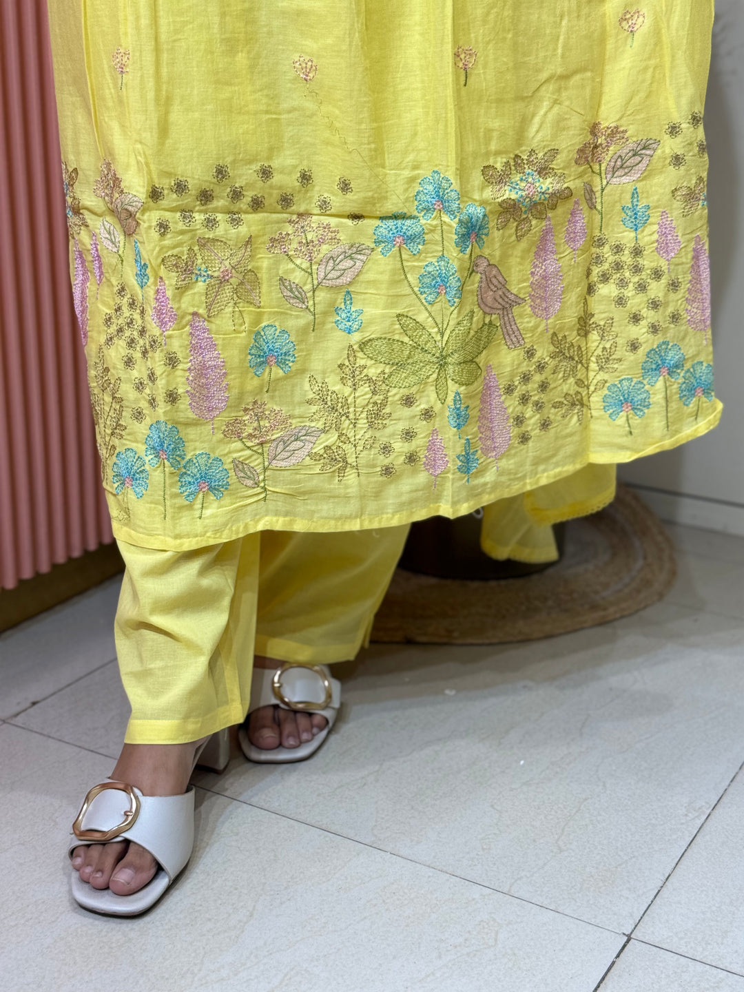 Mul Cotton Collection with Embroidery work (Cotton Lining)| R150