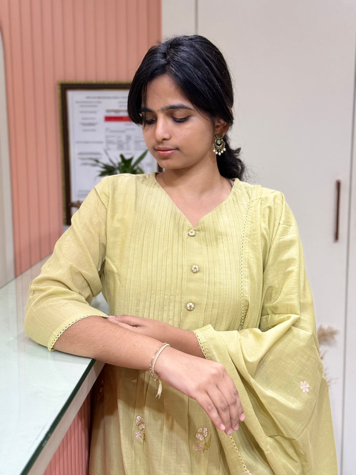Mul Cotton Collection with Embroidery work (Cotton Lining)| R150