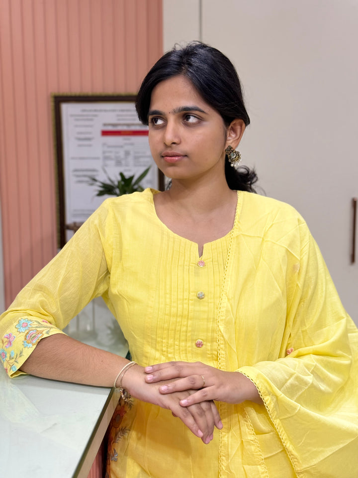 Mul Cotton Collection with Embroidery work (Cotton Lining)| R150