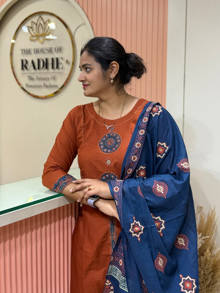 Pure Cotton Geometrical Pattern Collection | R210