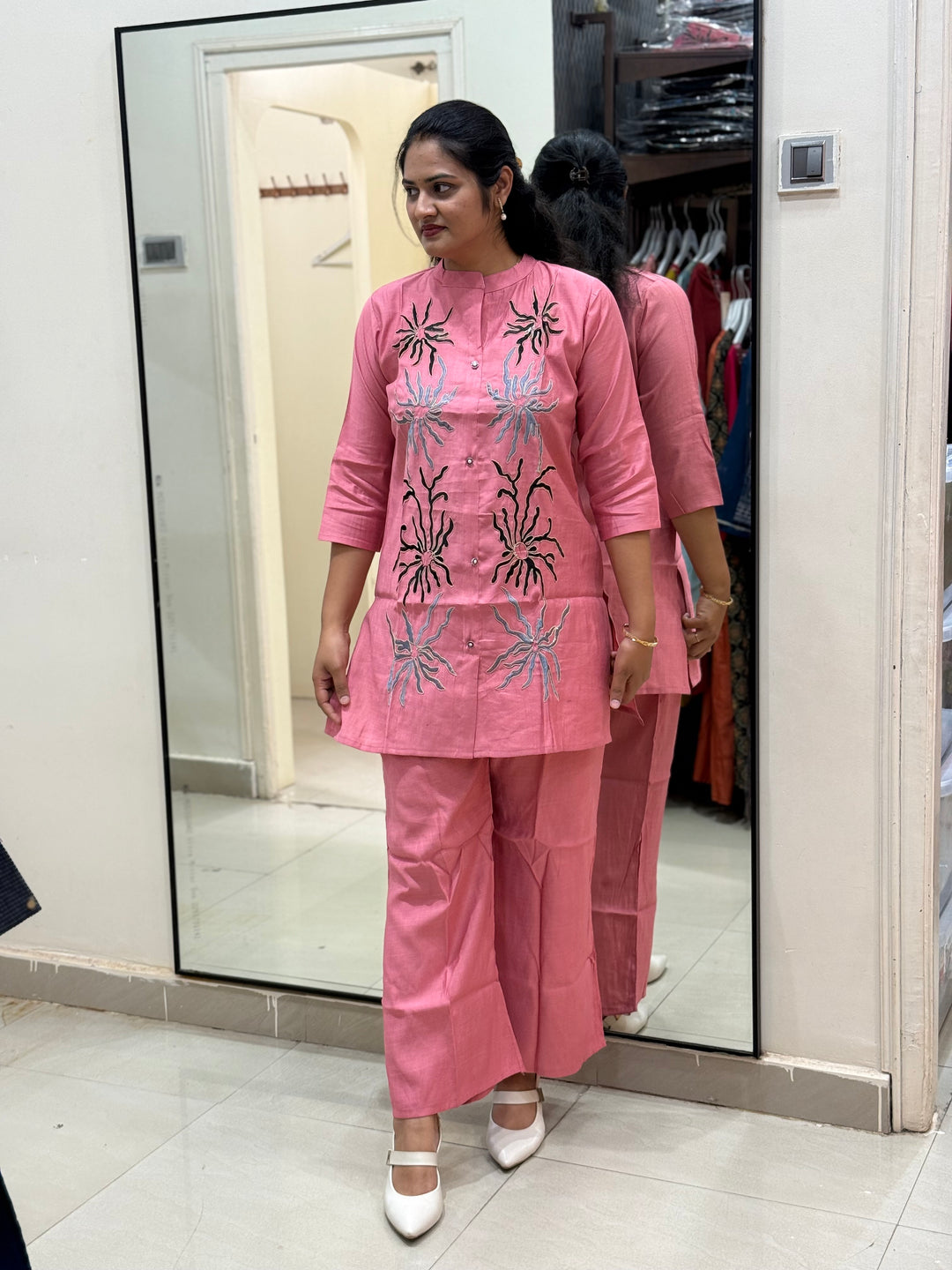 Co-Ord Set Collection with Beautiful Design(Premium Vatican Fabric)| R137