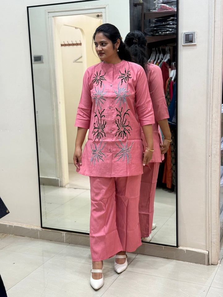 Co-Ord Set Collection with Beautiful Design(Premium Vatican Fabric)| R137