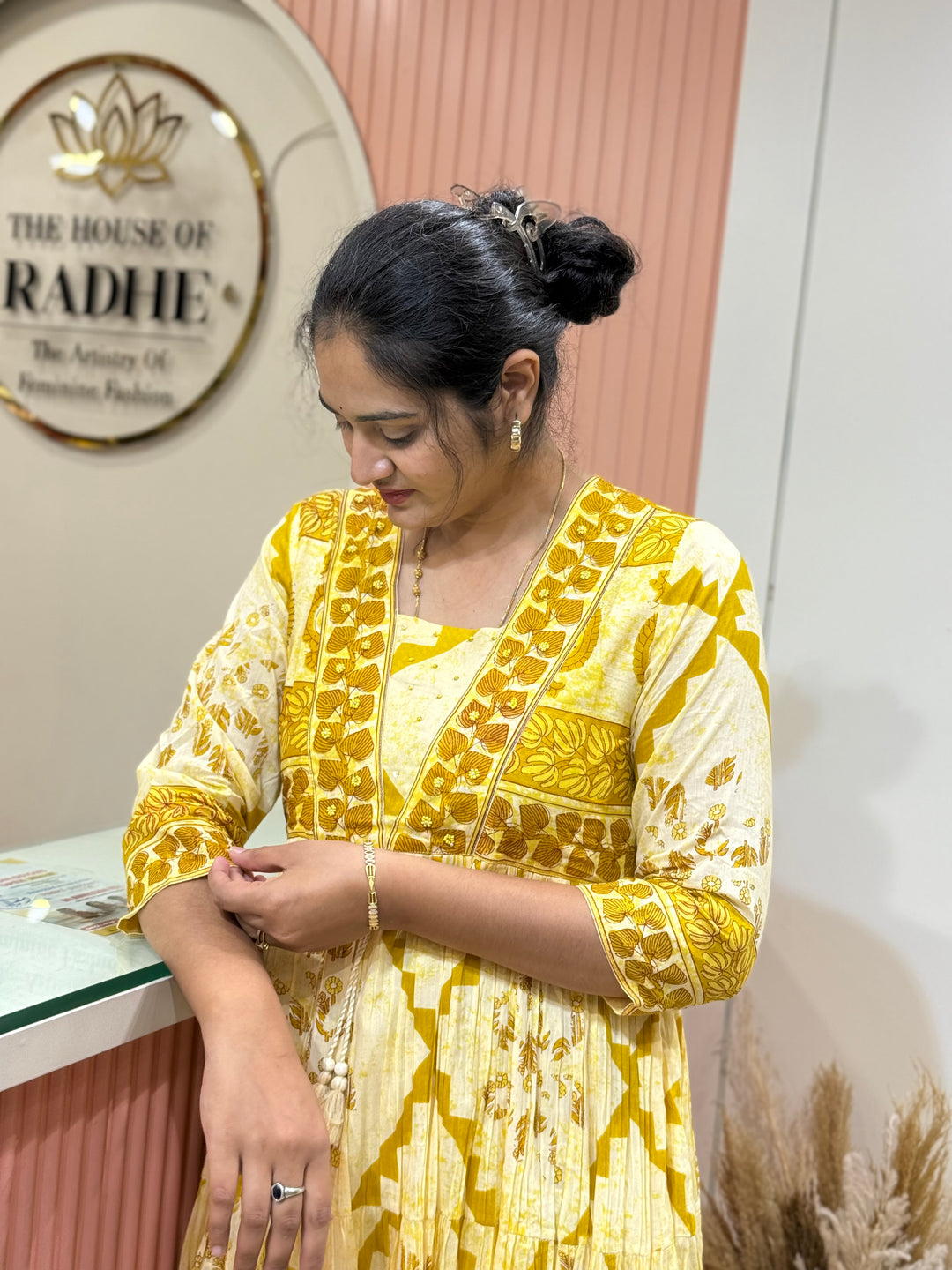 Mul Cotton with Cotton Lining Gown Collection  | R144