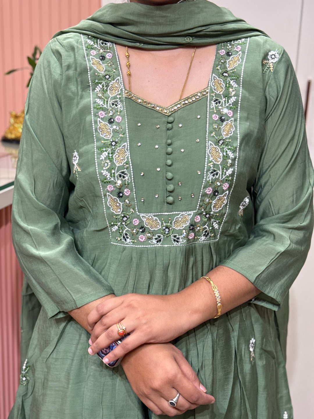 Mul Chanderi Collection | R209