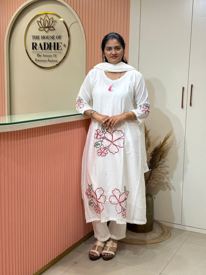 Mulmul Cotton New Collection With Embroidery Work | R190