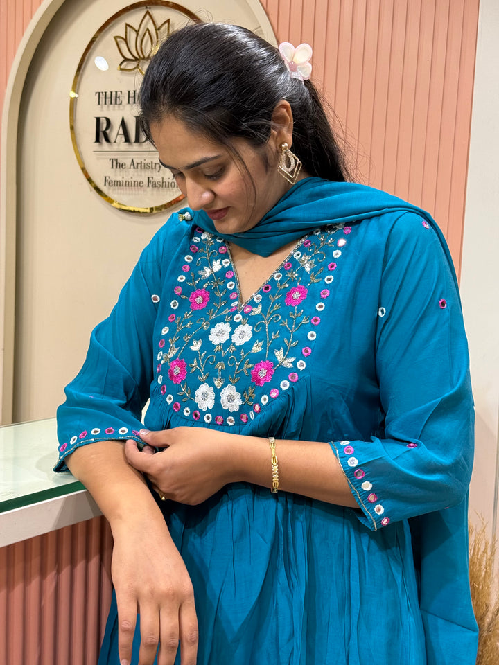 Mul Chanderi Beautiful Collection | R208