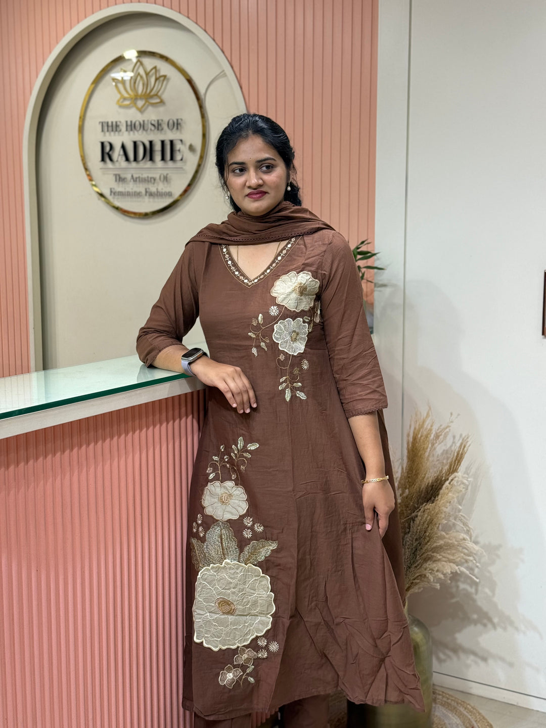 Mul Cotton Collection with Embroidery work (Cotton Lining)| R150