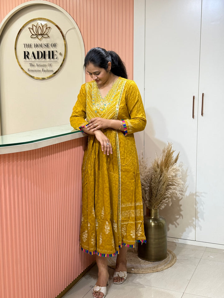 Gown Full Ghera (1pcs Set ) | SALE3
