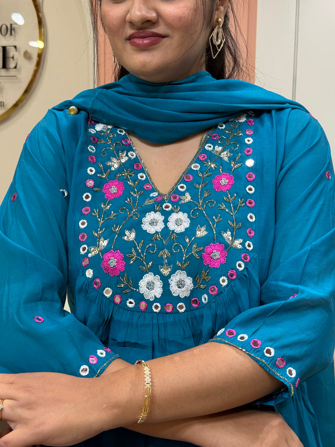 Mul Chanderi Beautiful Collection | R208