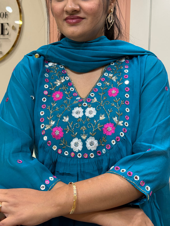 Mul Chanderi Beautiful Collection | R208