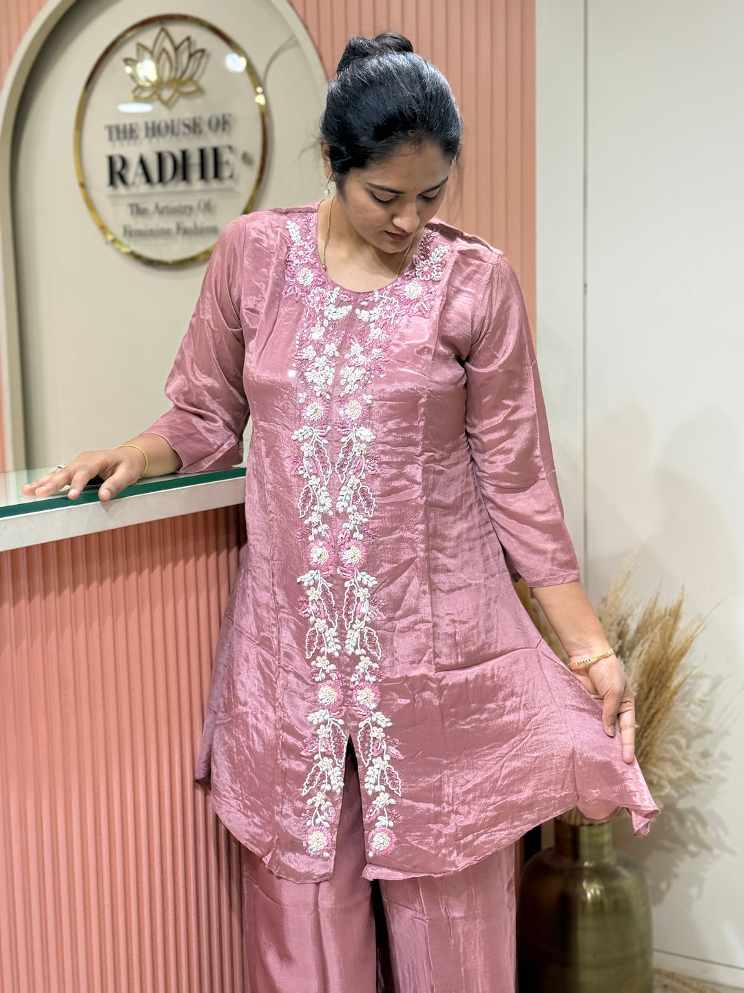 Chinon Designer 2 pcs Set Collection with Handwork | R167