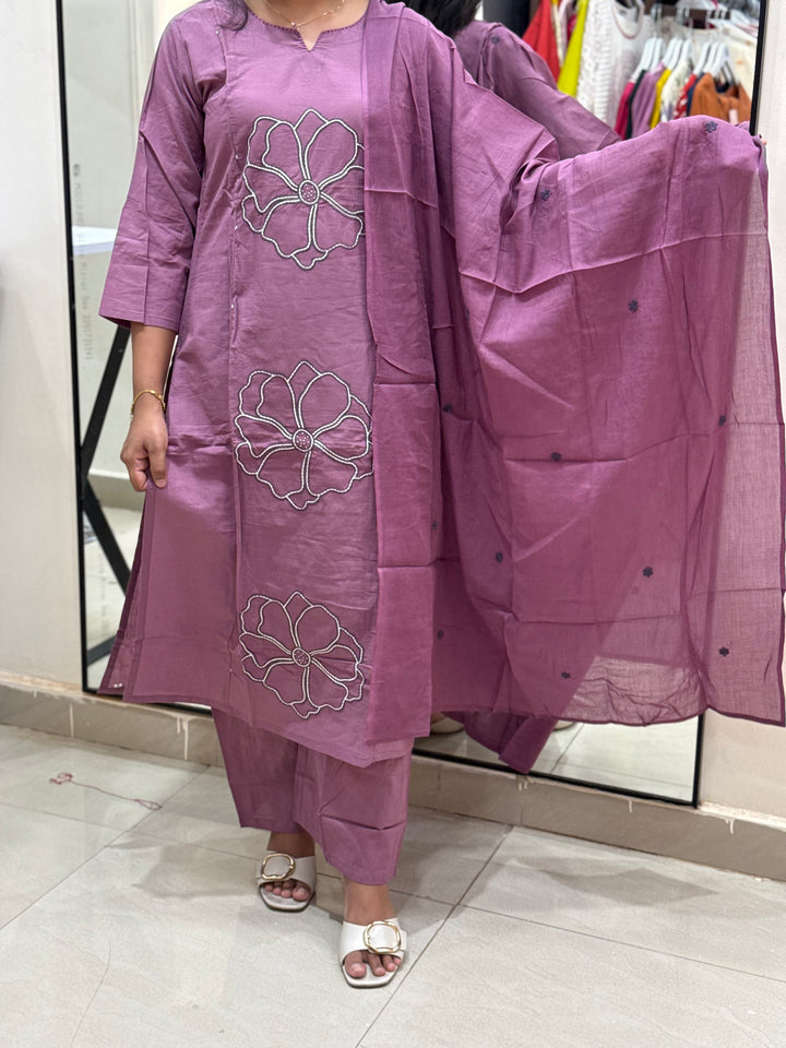 60-60 Cotton 3 pcs Set | R187