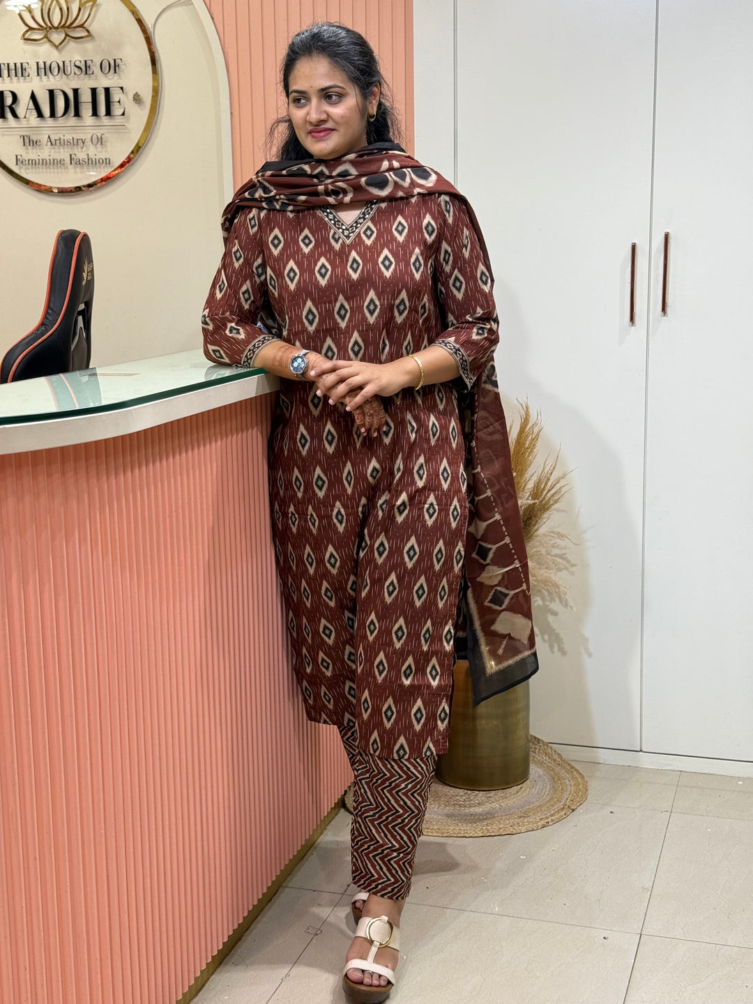 Cotton 3 Pcs Collection with Beautiful print | R173