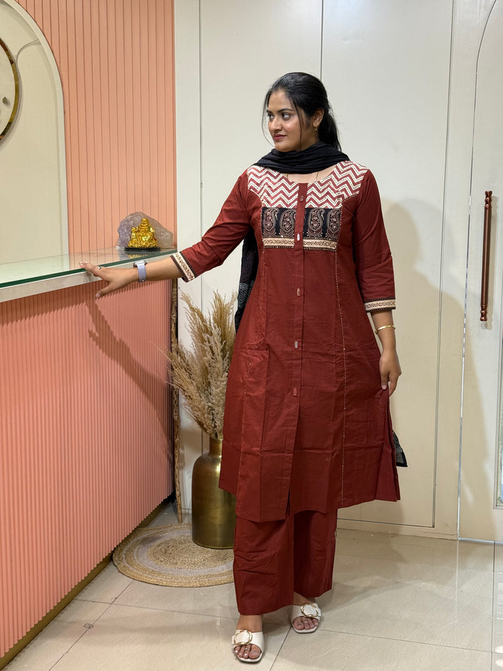 Pure Cotton Collection with Patchwork | R210