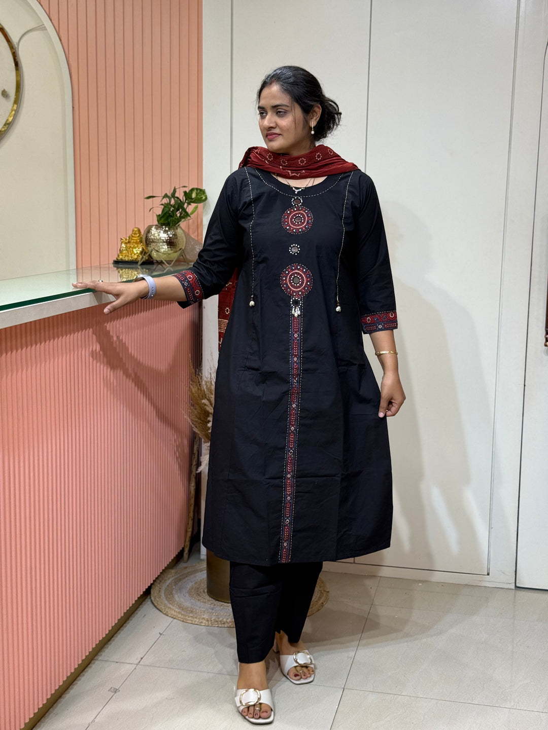 Pure Cotton Geometrical Pattern Collection | R210