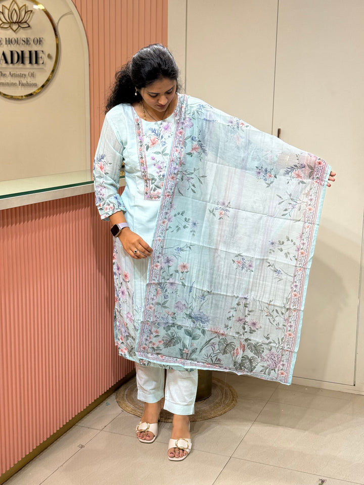 Cotton 3Pcs Set Collection with Premium Print (Cotton Lining )| R189