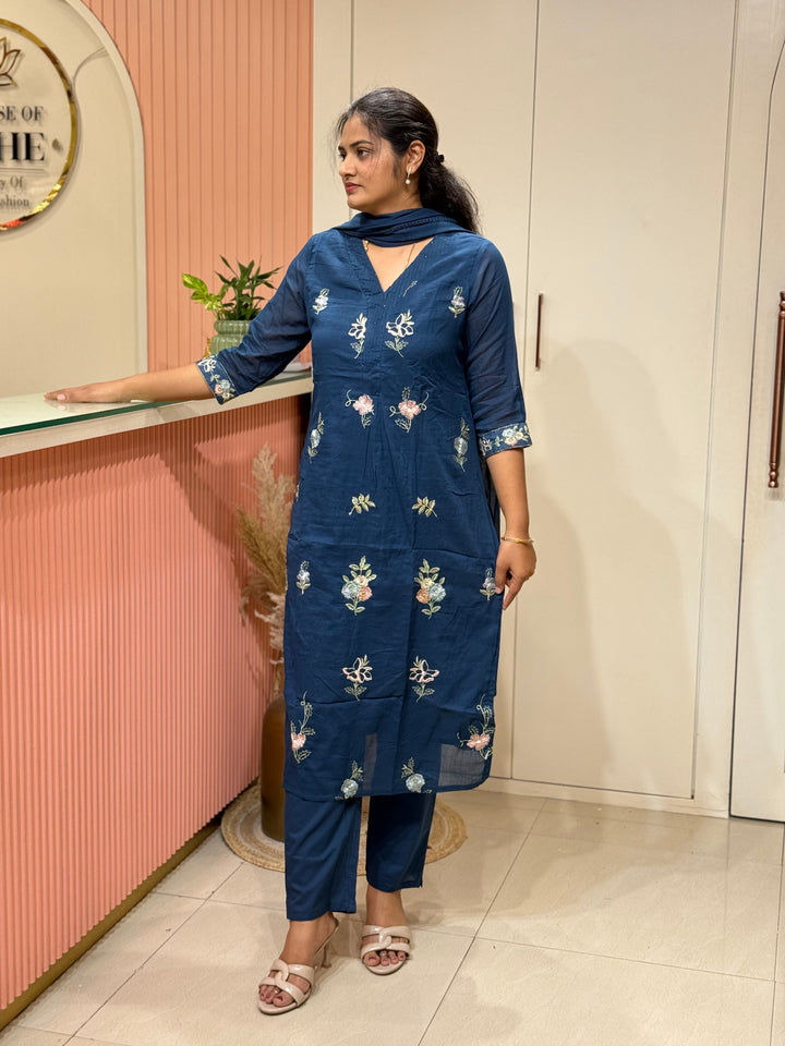 Mul Cotton Collection with Embroidery work (Cotton Lining)| R150