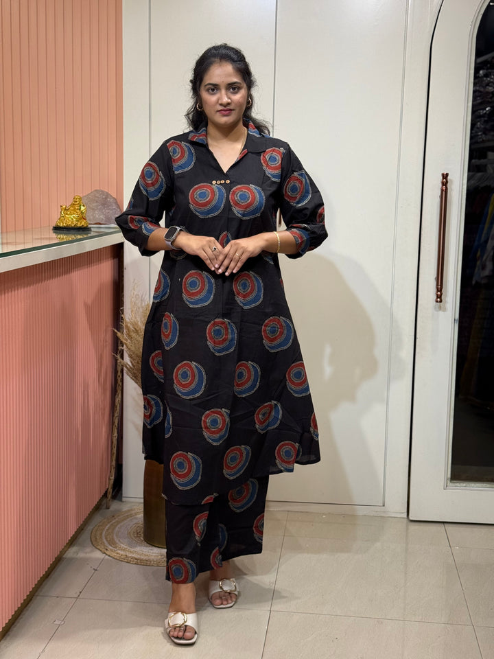 60-60 Cotton2 Pc Kurta Set – Printed Premium Collection | R137