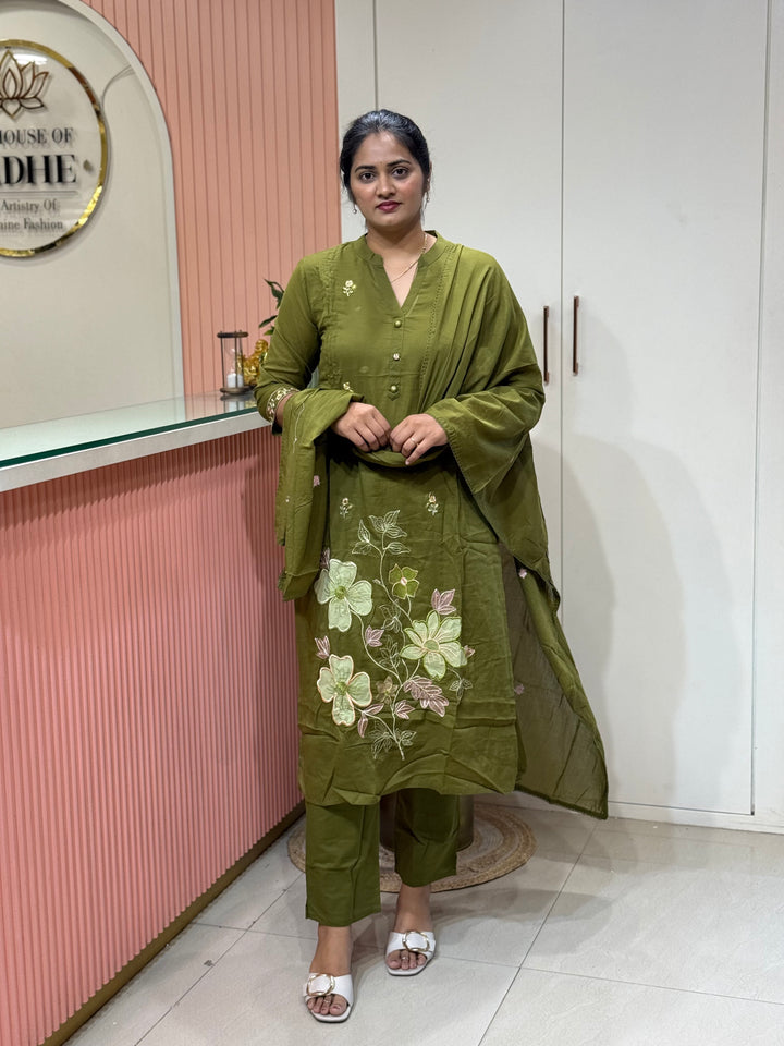 Mul Cotton Collection with Embroidery work (Cotton Lining)| R150