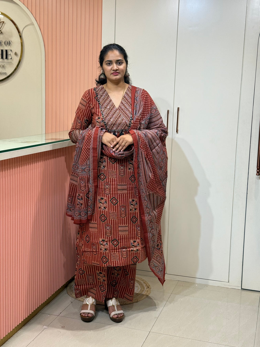Trending Cotton 3 Pcs Kurta Set for Women Summer Collection |RADHE99