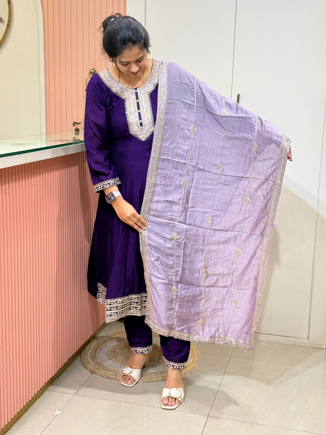 Vichitra Fabric Collection With Elegant Designer Look | RADHE60