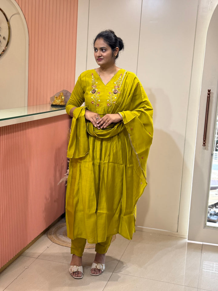 Mul Chanderi Silk Kali Pattern Collection – New Arrivals | R138