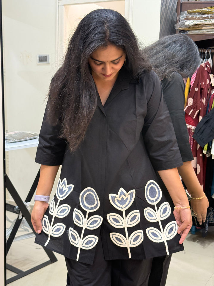 Co-Ord Set with Embroidery Work | R137