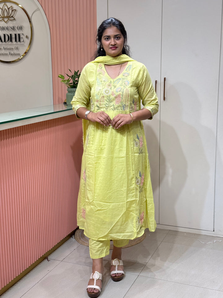 Mul Cotton Collection with Embroidery work (Cotton Lining)| R150