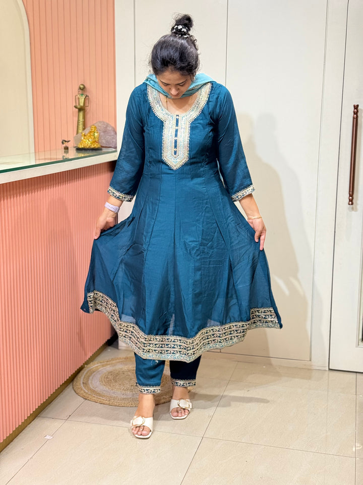 Vichitra Fabric Collection With Elegant Designer Look | RADHE60