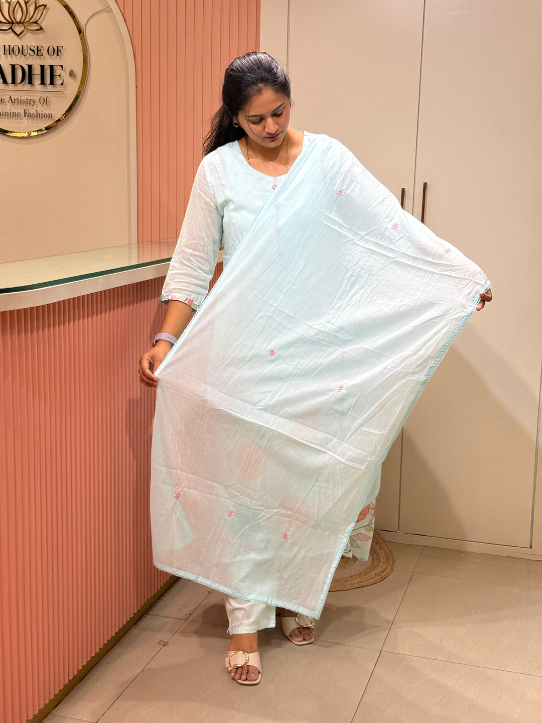 Pure Mul Cotton Collection With Cotton Lining | R212