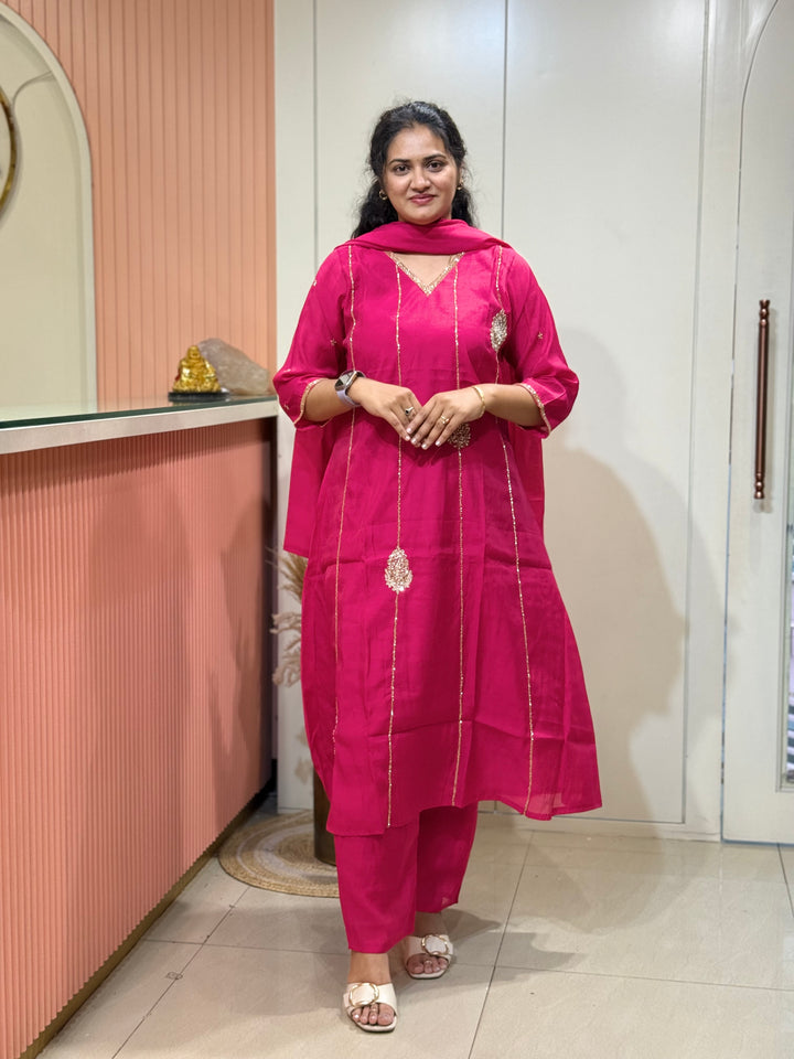 Mul Chanderi Beautiful Collection | R205