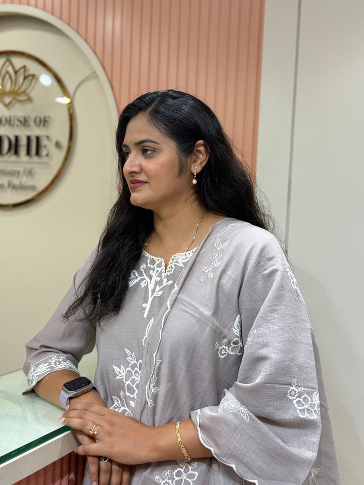 Mul Chanderi Collection with Embroidery work  | R208