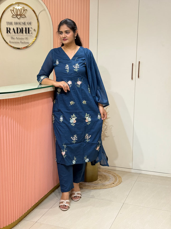Mul Cotton Collection with Embroidery work (Cotton Lining)| R150