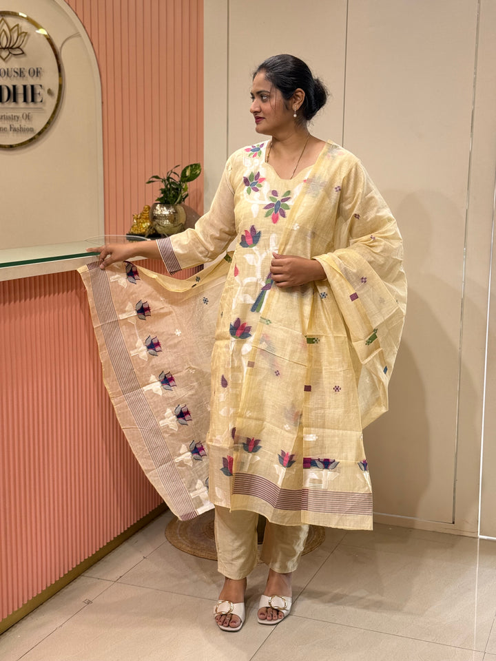 Budget-Friendly Jamdhani Weaving Collection | R222