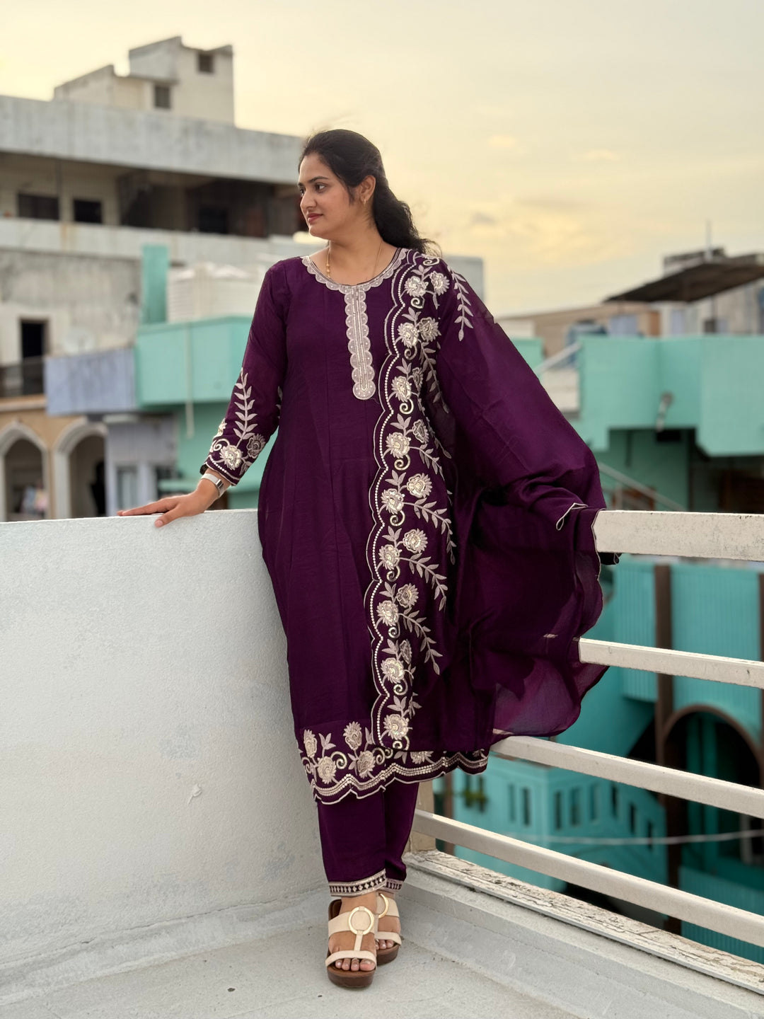 Vichitra Fabric Collection With Elegant Designer Look | RADHE60